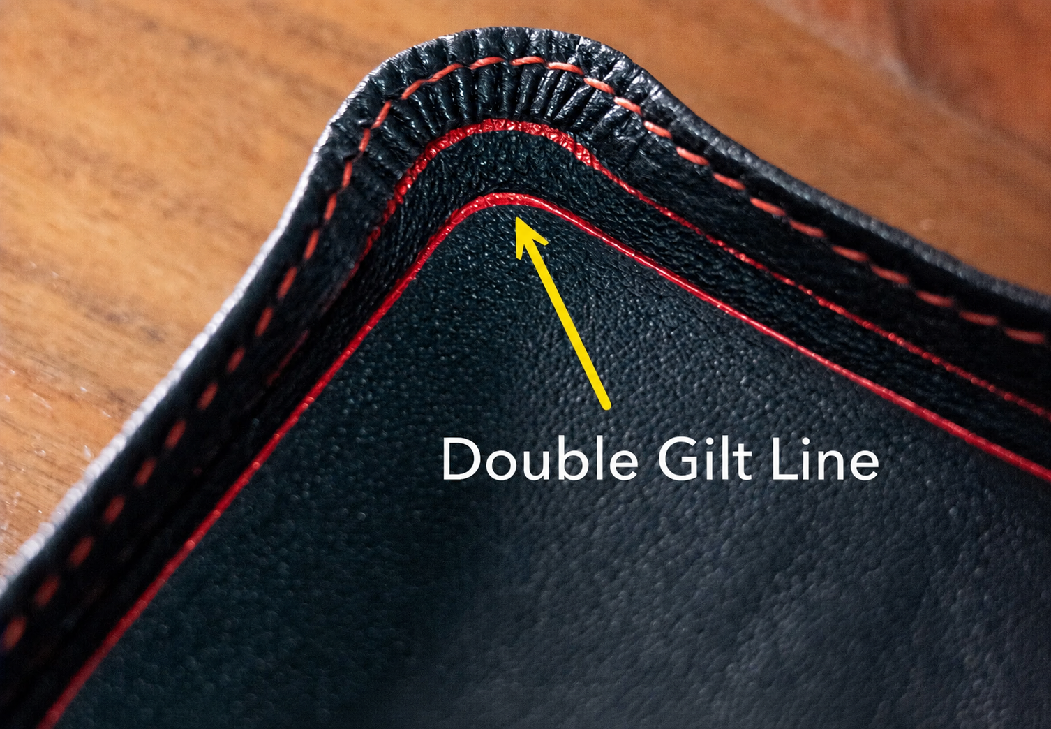 Double gilt lines
