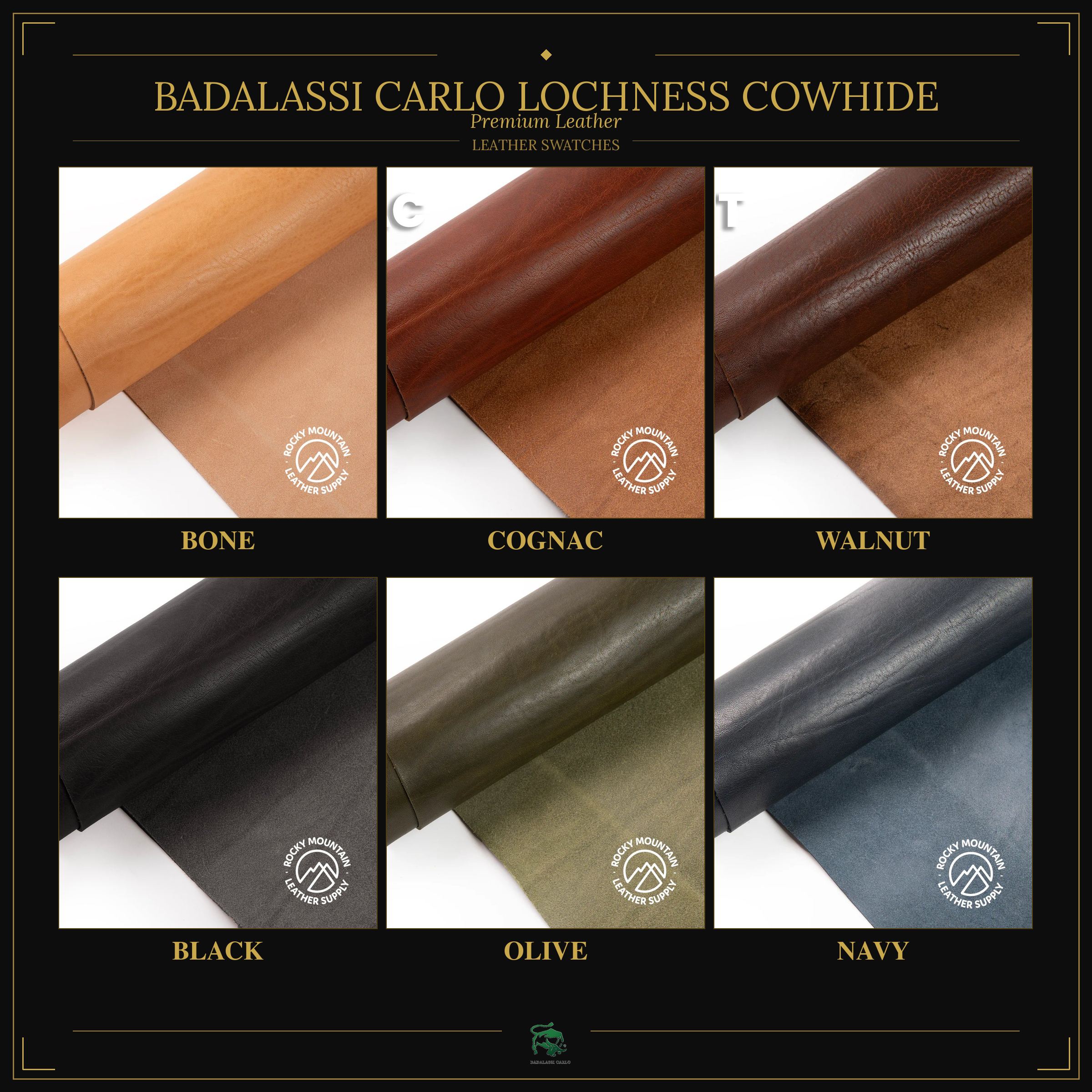 Badalassi Loch Ness swatches