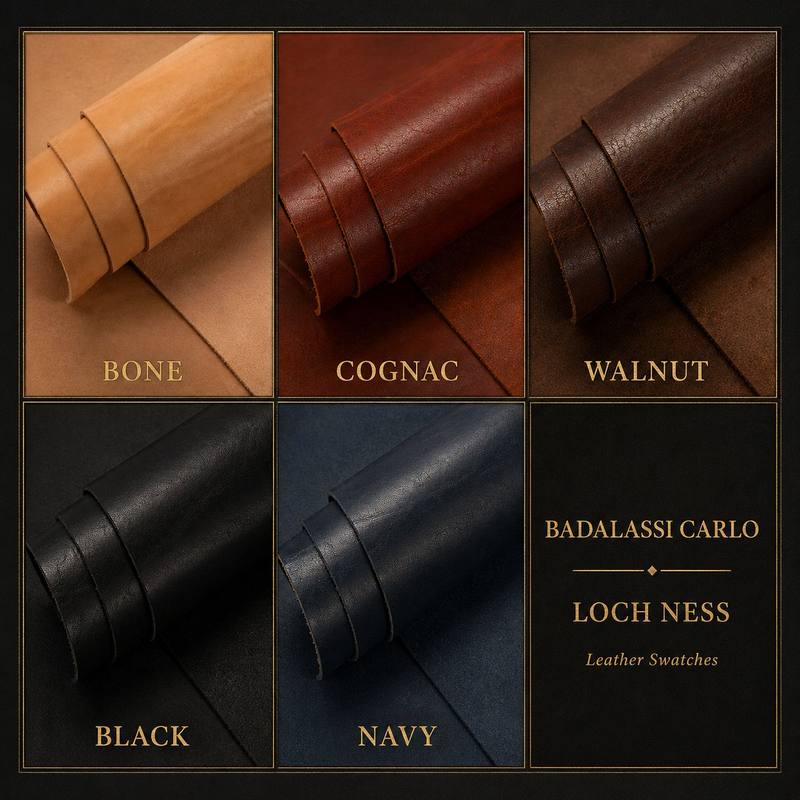 Badalassi Loch Ness swatches
